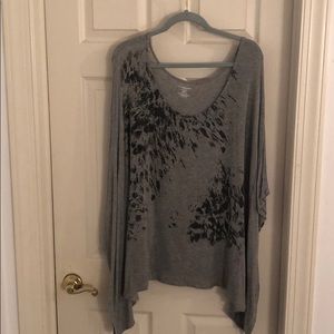 Grey Fancy T-Shirt with studding